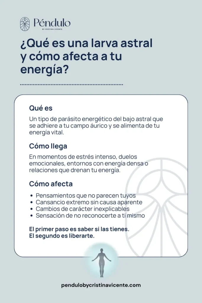 qué es una larva astral
