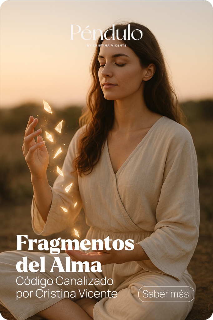 Formación fragmentos del alma por Cristina Vicente. Péndulo