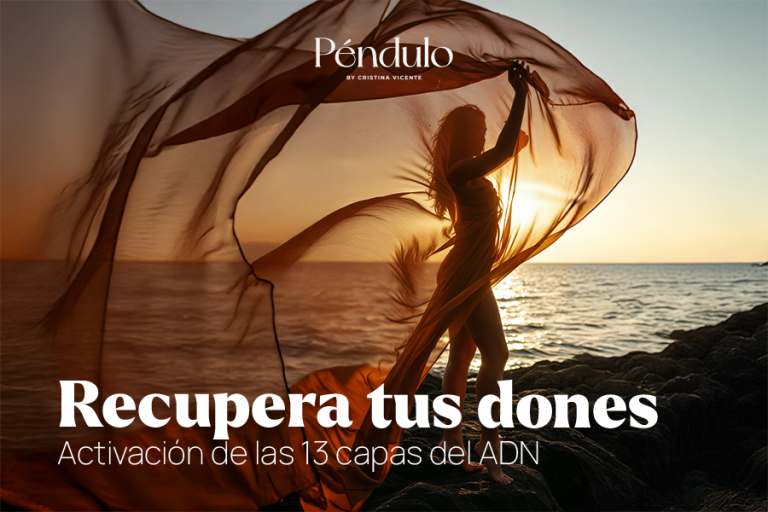 Formación para recuperar tus dones, las 13 capas de tu adn. Péndulo by Cristina Vicente