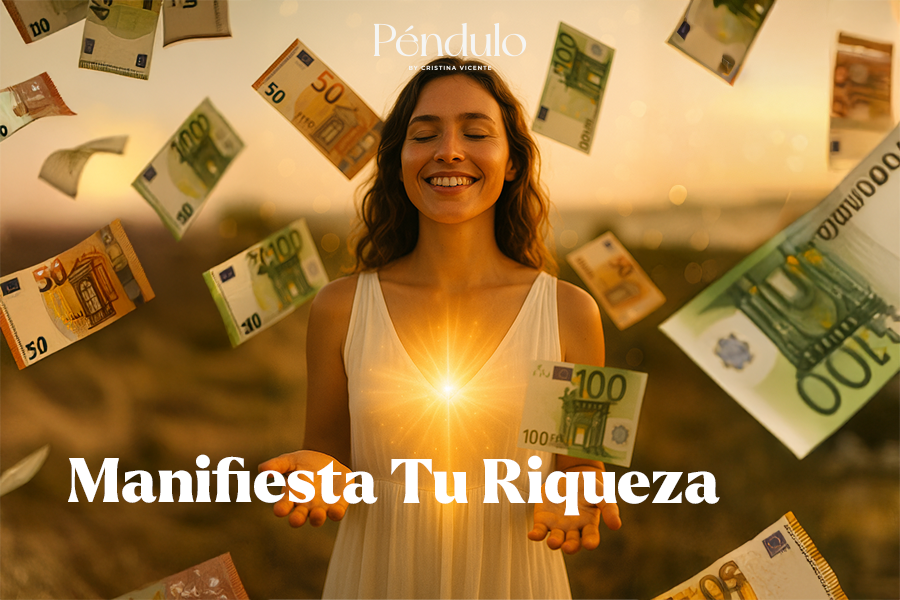 curso para manifestar tus riquezas. Péndulo by Cristina Vicente