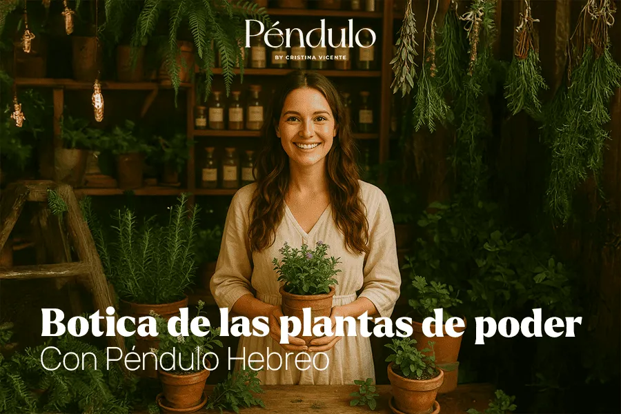 La botica de las plantas de poder y péndulo hebreo