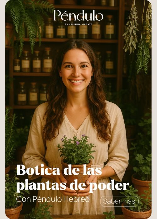 botica de las plantas de poder y pendulo hebreo
